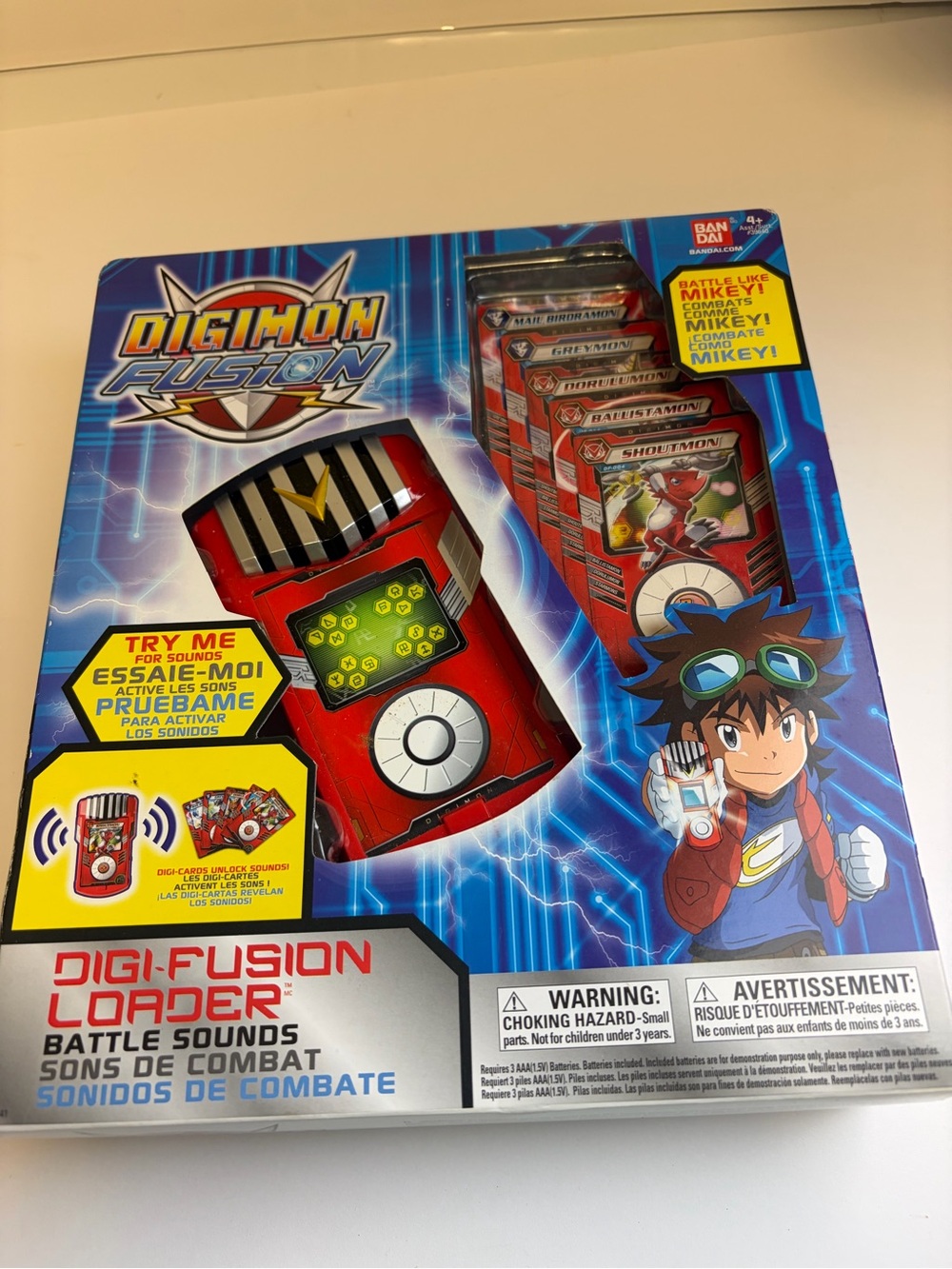 Digimon Fusion Digi-Fusion Loader Battle Sounds - Red